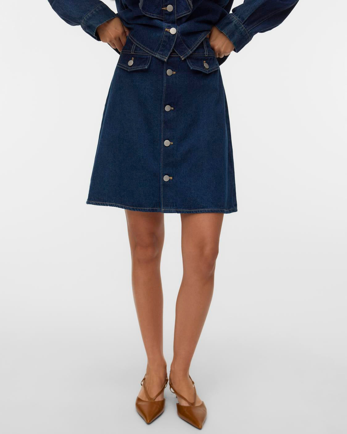 VMOLKA DENIM SKIRT